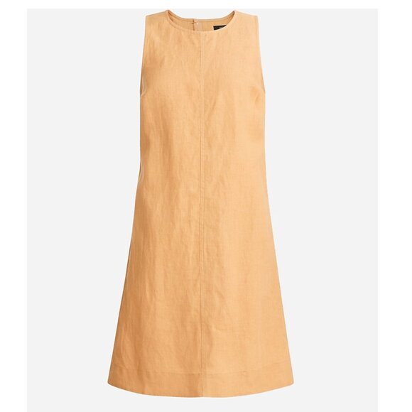 J. Crew Dresses & Skirts - 🌾 J.Crew‎ Button-Back Linen Shift Dress - New 🌾